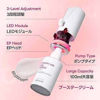 フェイススリムブースターとブレストブースターバスト導入美容液60mlのセット フェイススリムブースターとブレストブースターバスト導入美容液